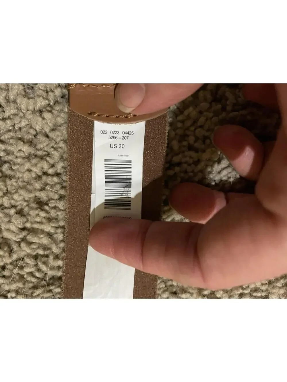 Men's American eagle outfitters belt brown Size 30